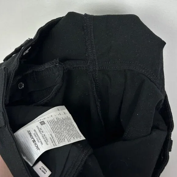 Jack & Jones Stretch Slim Glenn Fit Black Denim Jeans Mens Size 28 x 32 Pant NEW - Picture 12 of 15